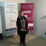 S. Jeannot, déléguée Gironde, à la conférence Neurosciences de Bordeaux