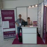 Sylvie Jeannot, déléguée Aquitaine et Elian Routelous, délégué régional Occitanie Sud PACA aux JNLF 2018 à Bordeaux, 10 avril