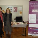 Marie-France Festeau et Michèle Blonde, déléguées Côte d'Or, Journée maladies rares 28/02/2018 Dijon