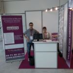 Sylvie Jeannot, déléguée Aquitaine et Elian Routelous, délégué régional Occitanie Sud PACA aux JNLF 2018 à Bordeaux, 10 avril