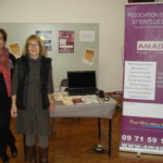 Marie-France Festeau et Michèle Blonde, déléguées Côte d'Or, Journée maladies rares 28/02/2018 Dijon