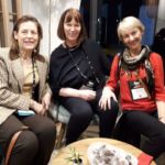 Salon Toxins 2019 à Copenhague. De gauche à droite : Pr B. Girard, Vice Présidente Comité Scientifique, Merete, Présidente Dystonia Europe et Monika, Directrice Dystonia Europe - 19 janvier 2019